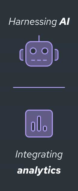 Harnessing AI and integrating analytics—bespoke software solutions designed to help businesses grow through intelligent automation, data-driven insights and scalable technology.